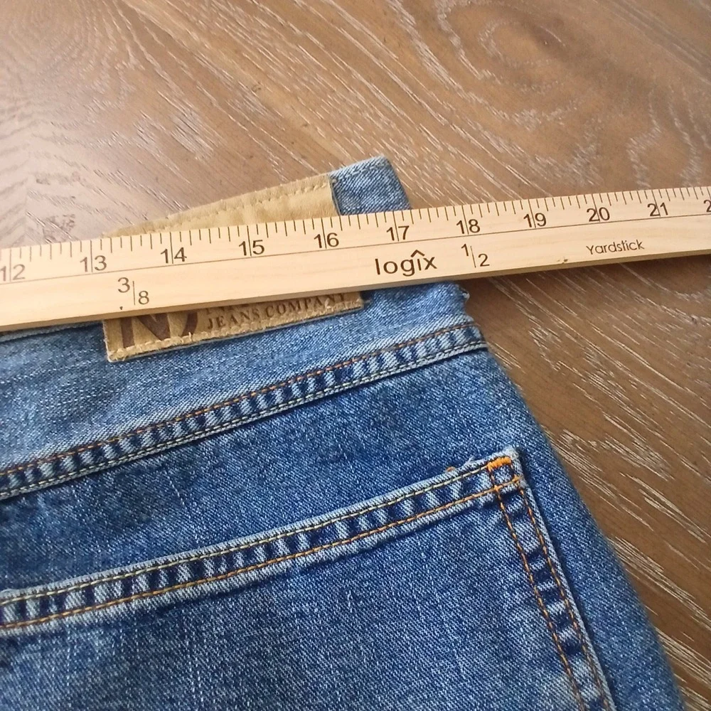 Nautica Jean Company Men Jeans Sz 36x32 Relaxed Fit Baggy Wide Leg MediumWash...